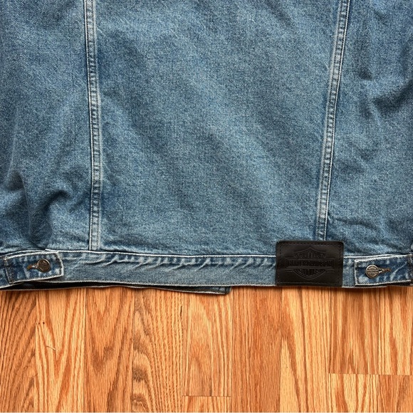 Harley-Davidson Blue Denim Jacket - Picture 5 of 8